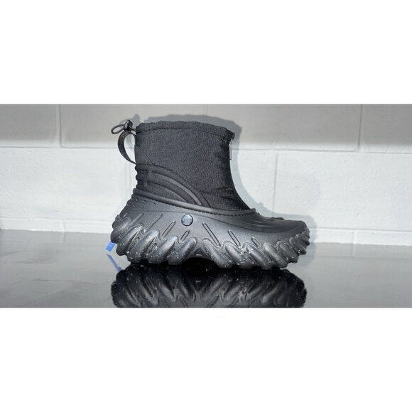 CROCS Shoes - Crocs Echo Boot Z Shield Womens Zip Insulated Winter Snow Boots Size 8 Black